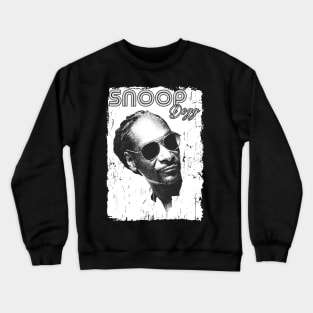Snoop dogg//black white design T-Shirt Crewneck Sweatshirt